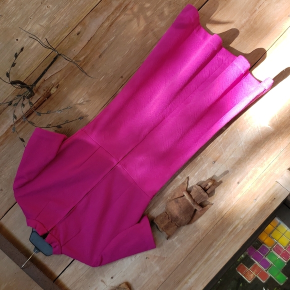 Vintage Handmade 70's style Polyester Dress - Picture 6 of 7